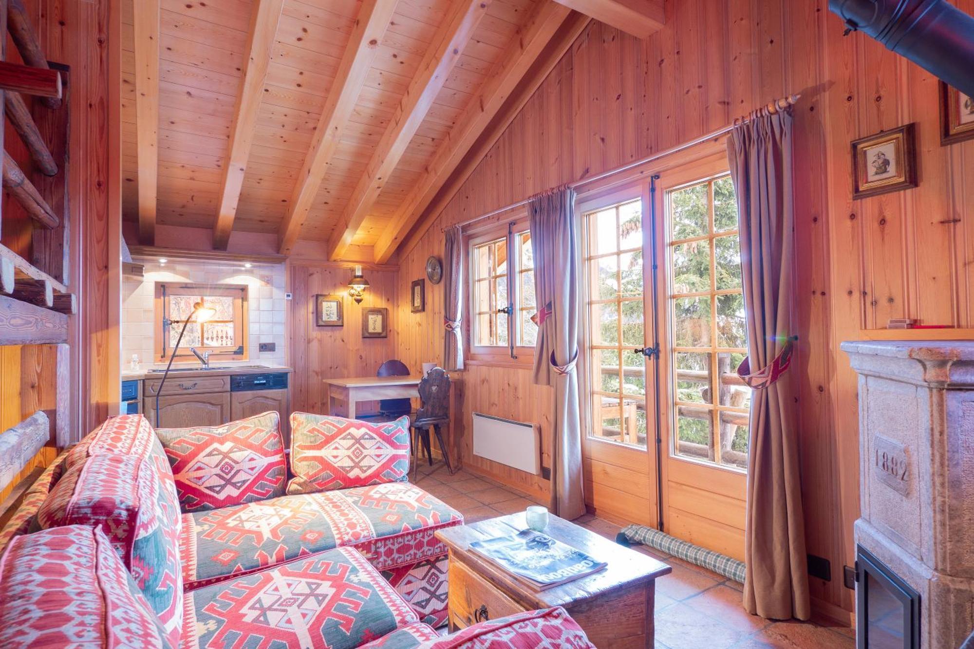 La Ruinette-Charming 1-Bed With Southfacing Views Verbier Exterior foto